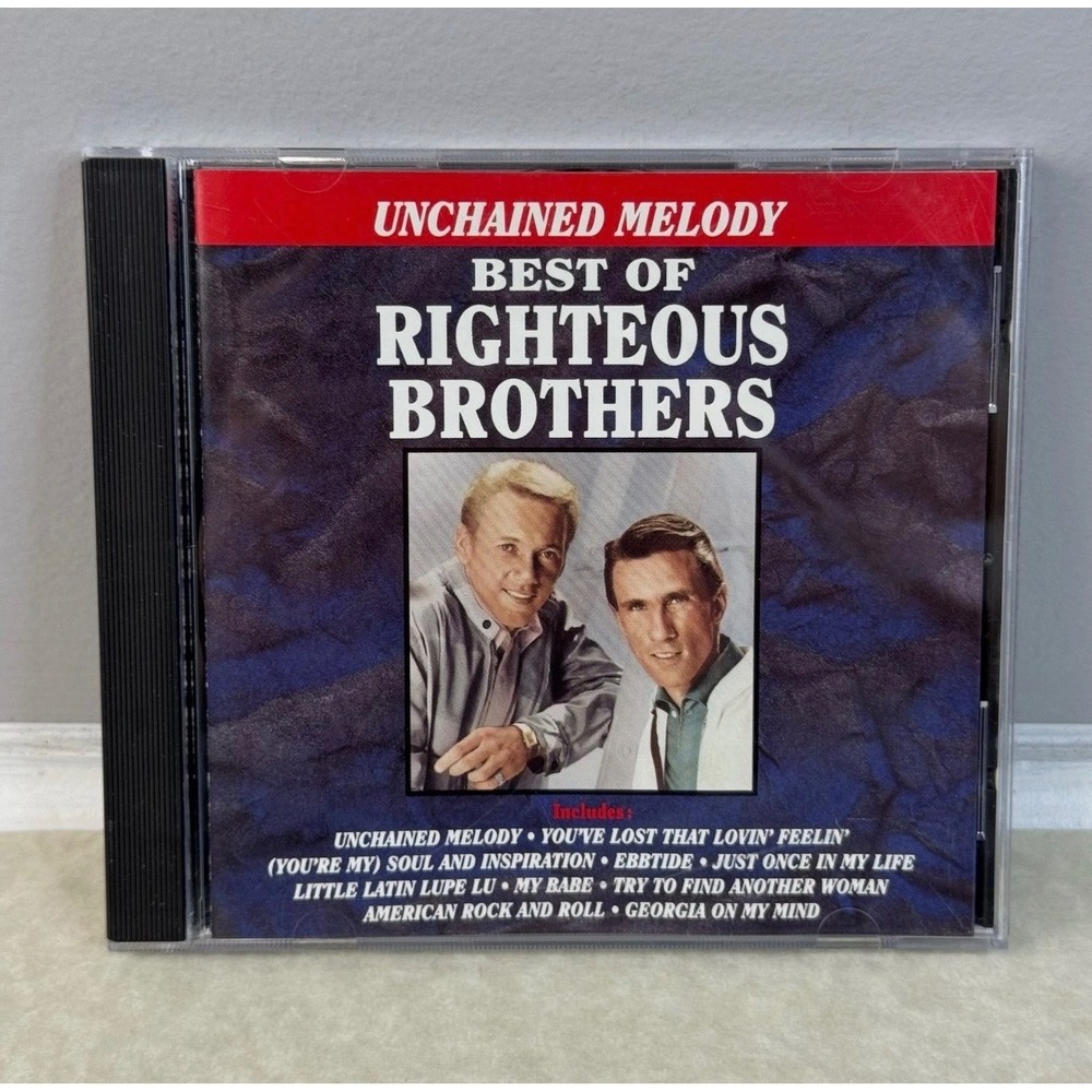 Best of Righteous Brothers CD Unchained Melody Curb Records D2-77381 1990 Soul